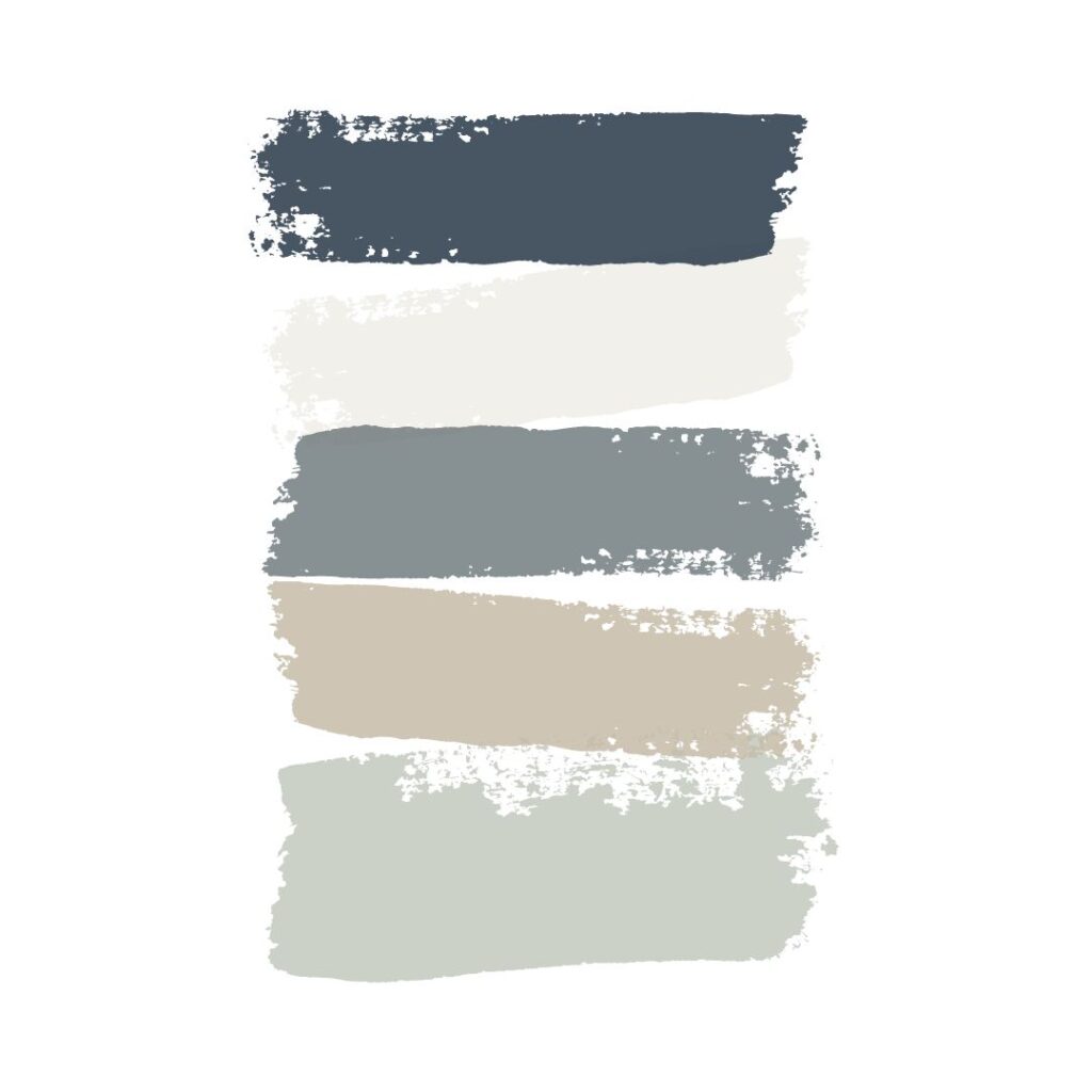 coastal paint color palette